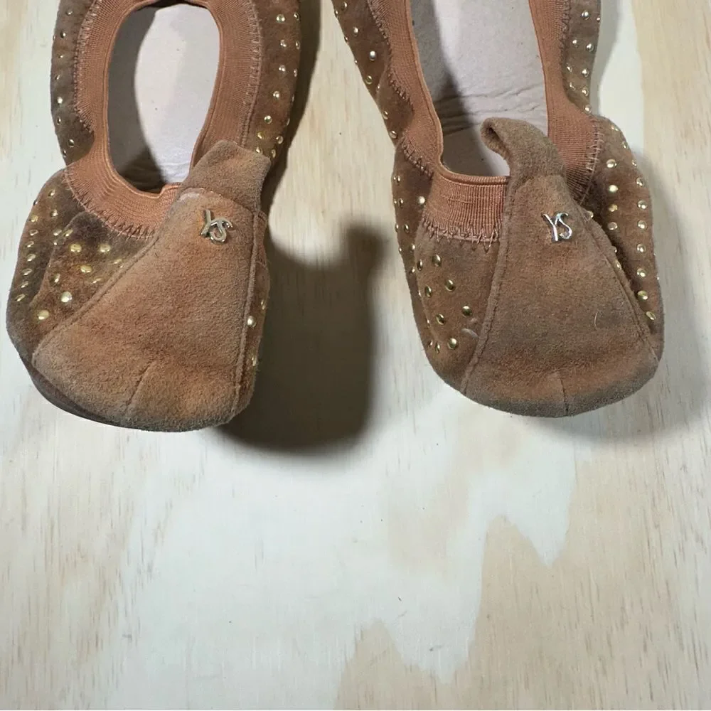 Yosi Samra Micro Studded Ballet Flats Women’s Size 7
